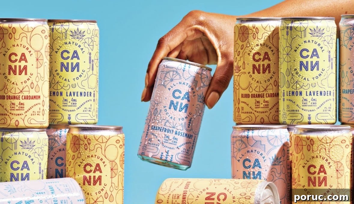 Top Non-Alcoholic Summer Drinks to Sip in 2025 13 cann THC beverage.