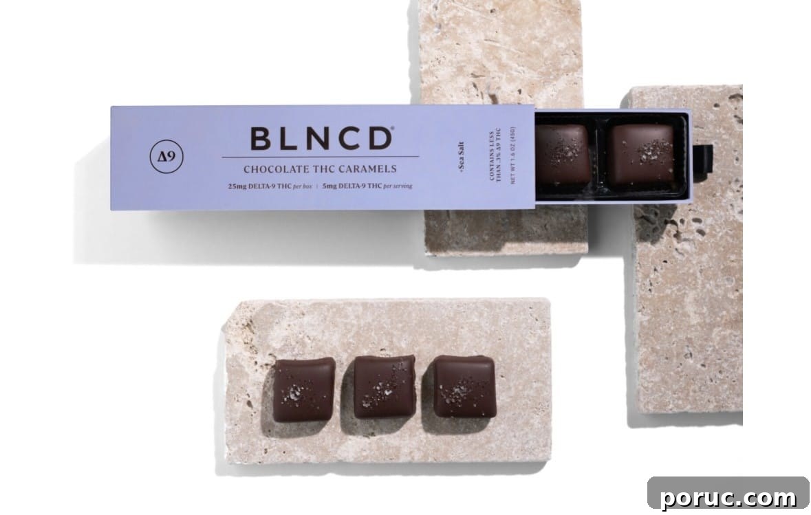 Top Non-Alcoholic Summer Drinks to Sip in 2025 19 blncd THC salted caramels.