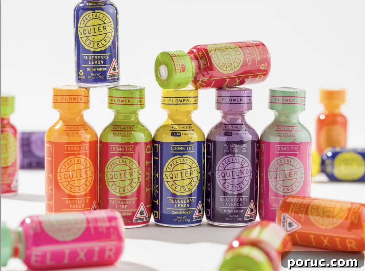 Top Non-Alcoholic Summer Drinks to Sip in 2025 21 squiers thc elixirs.