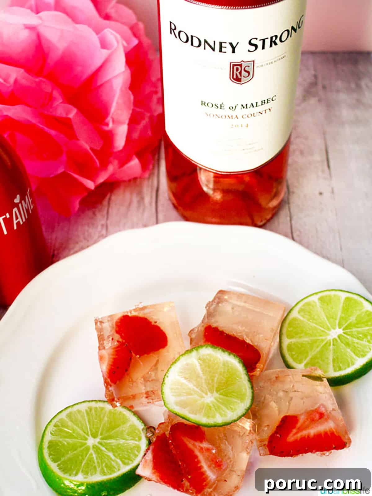 Strawberry Jello Shots Recipe: How to Make Festive Party Shots 4 strawberry jello shots with rodney strong rose