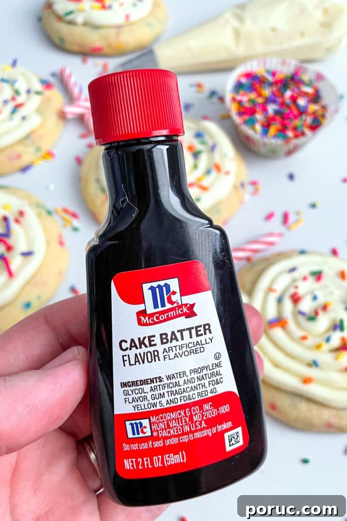 birthday cake flavoring for baked goods
