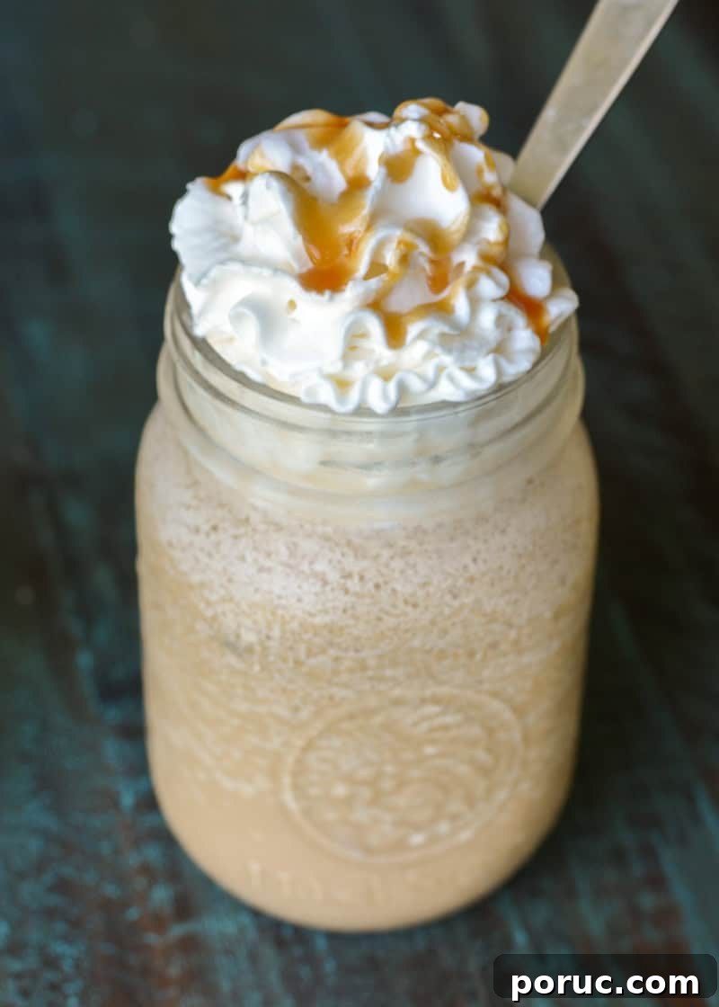Keto Caramel Frappuccino Recipe — Low-Carb Iced Coffee Treat 4 Keto caramel frappuccino