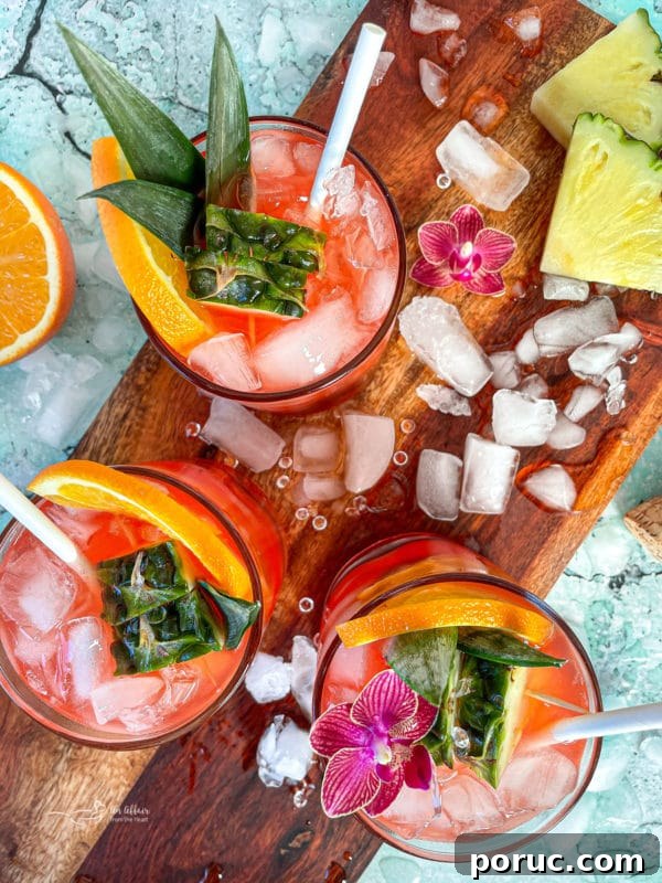 Cocktail closeup