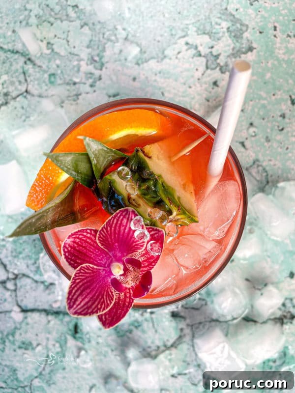 Cocktail in hand