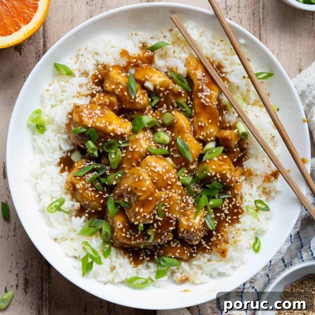 Crispy Air Fryer Orange Chicken Recipe You’ll Love 4 healthy air fryer orange chicken