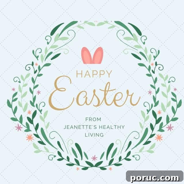 Gluten-Free Easter Brunch Ideas and Menu Planner 3 Happy Easter Greeting