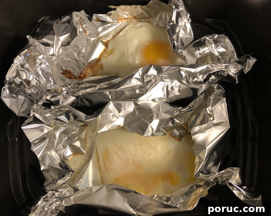 Crispy Air Fryer Eggs: Quick, Perfectly Cooked Every Time 5 air fried eggs