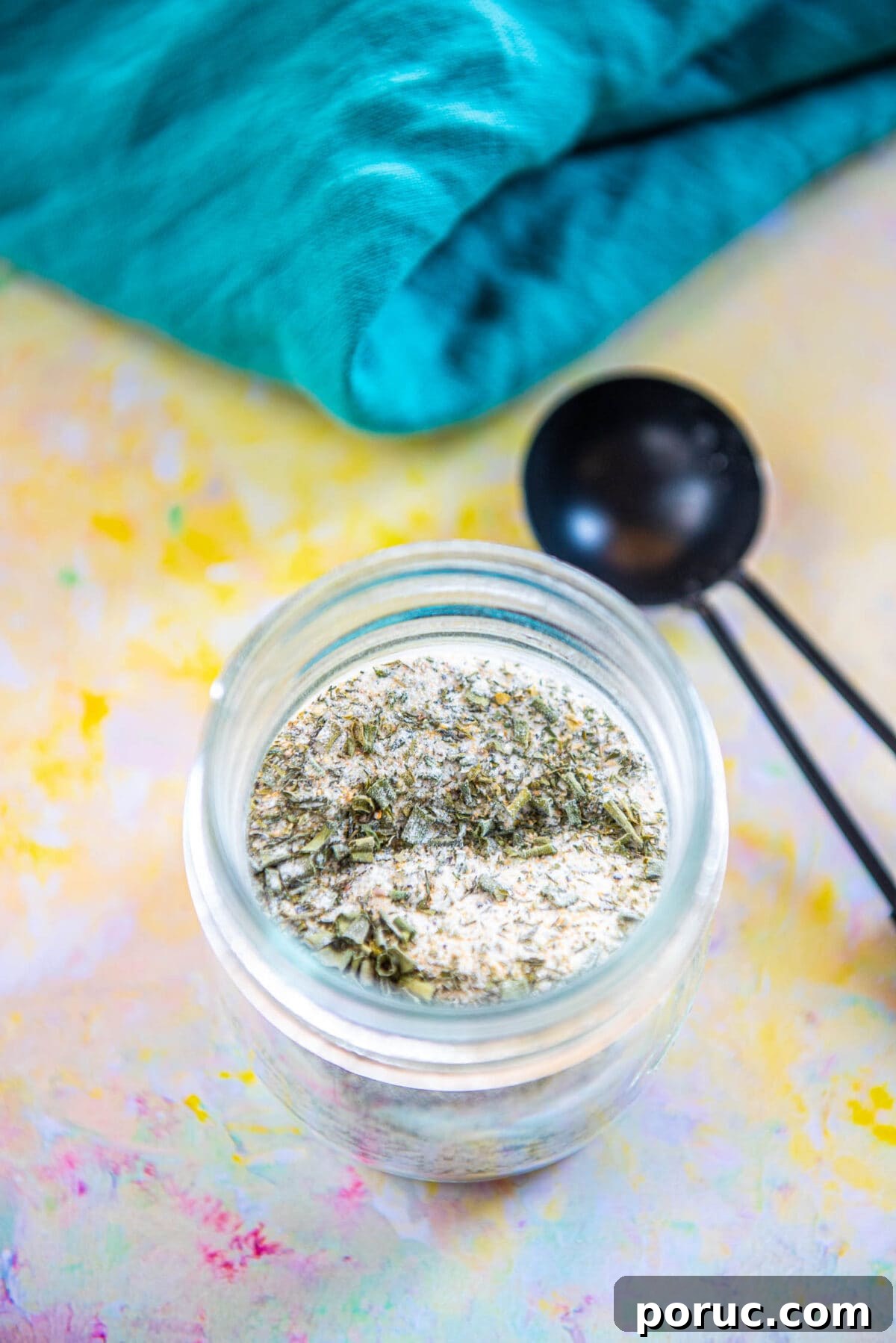 DIY Ranch Seasoning Mix Recipe – Quick Homemade Blend for Dip & Dressing 8 mason jar with homemade ranch seasoning mix