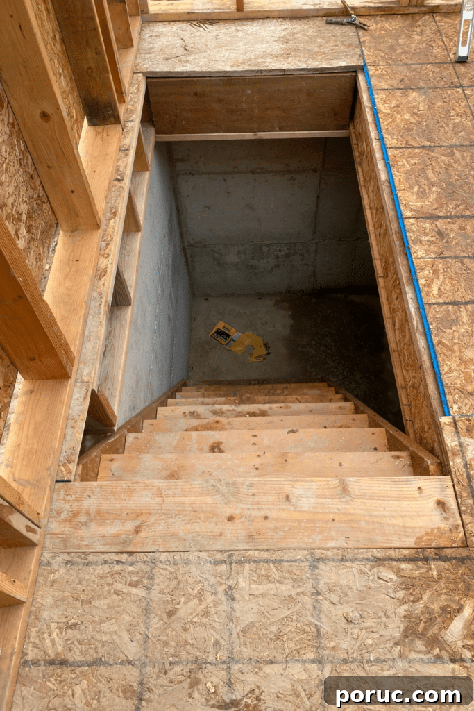 How to Build a Root Cellar Under Your Garden Shed (Updated) 6 root cellar stairs