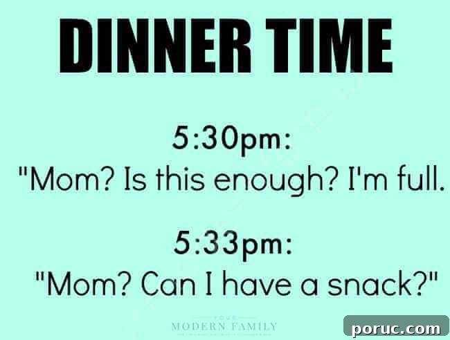 I'm Full—Still Want a Snack? How to Stop All-Day Snacking 2 Dinner Time conversation