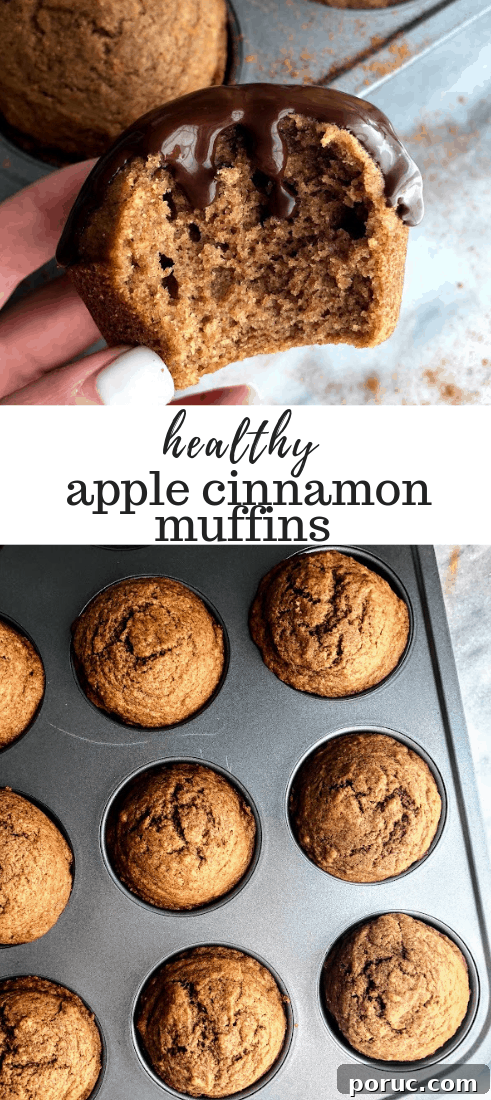 apple cinnamon muffin