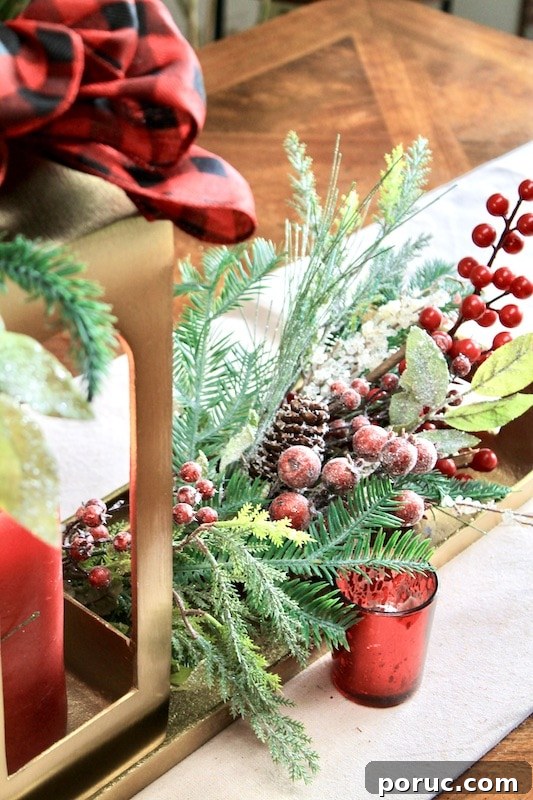 DIY Winter Woods Centerpiece Ideas for Christmas Table Decorations 11 easy christmas centerpiece for table