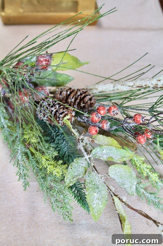 DIY Winter Woods Centerpiece Ideas for Christmas Table Decorations 4 winter branches