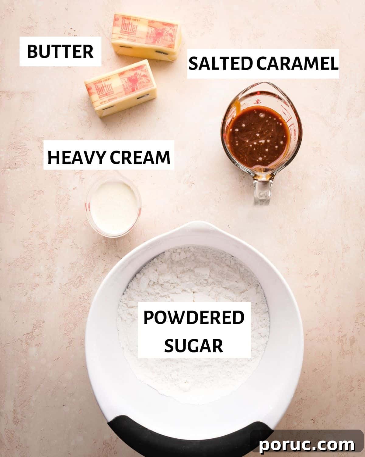Moist Banana Snack Cake Recipe for Quick Homemade Treat 7 Ingredients needs to make salted caramel frosting.