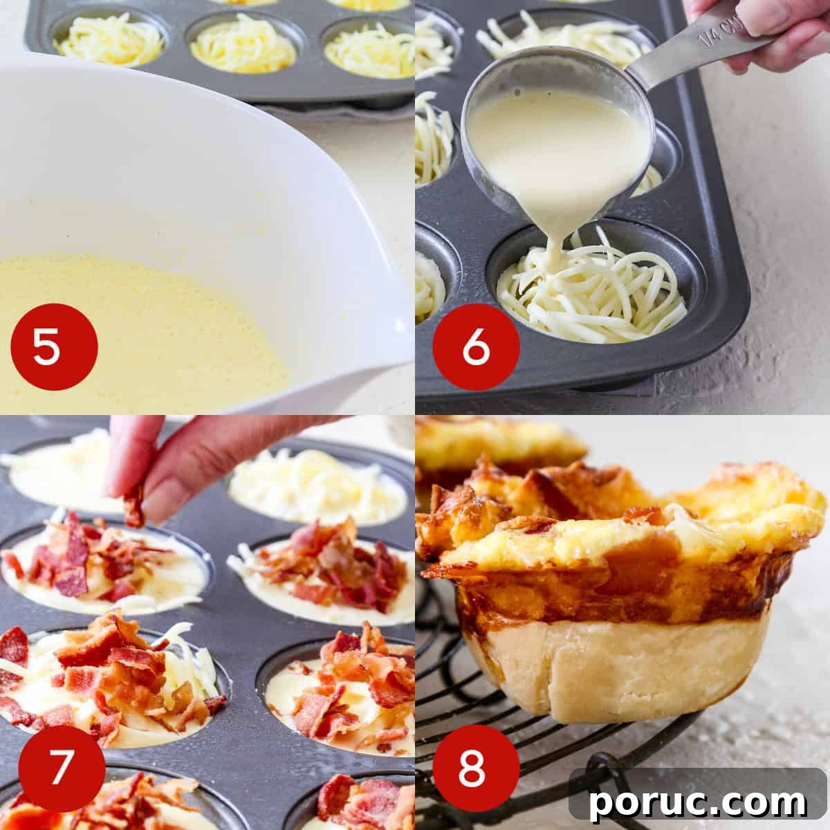 Bite-Sized Brie & Bacon Mini Quiches: Savory Party Appetizers 5 img 306 4 1