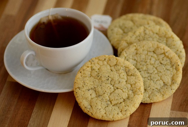 Earl Grey and Vanilla Sugar Cookies