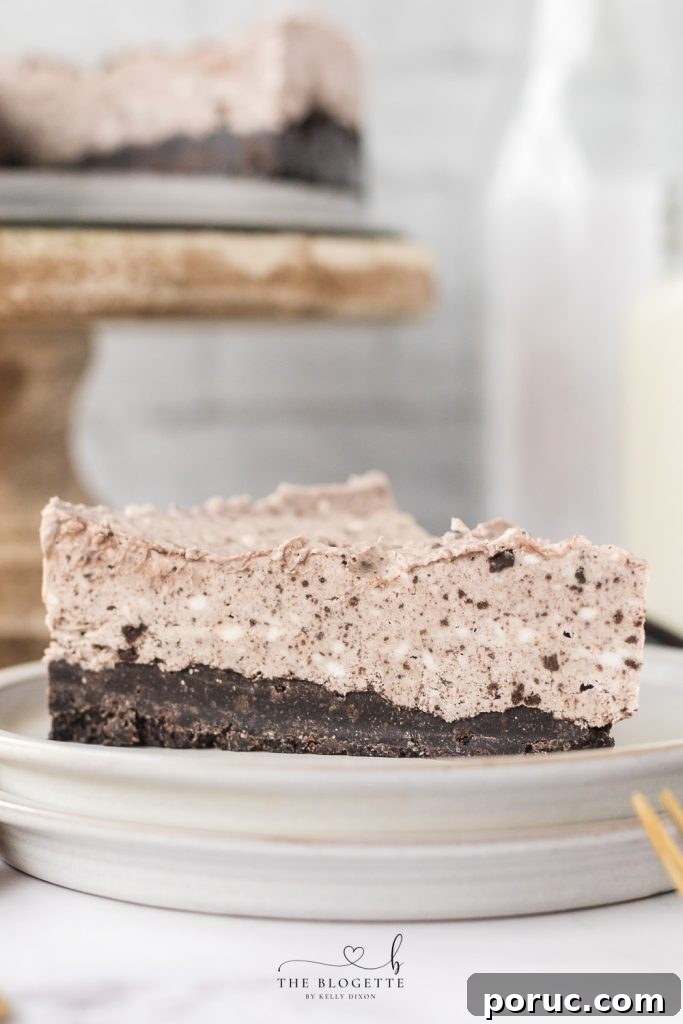 20-Minute No Bake Oreo Cheesecake with an Oreo cookie pie crust is the ultimate easy summer dessert. Creamy, flavorful, and DELICIOUS!