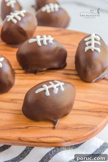 Oreo Football Truffles