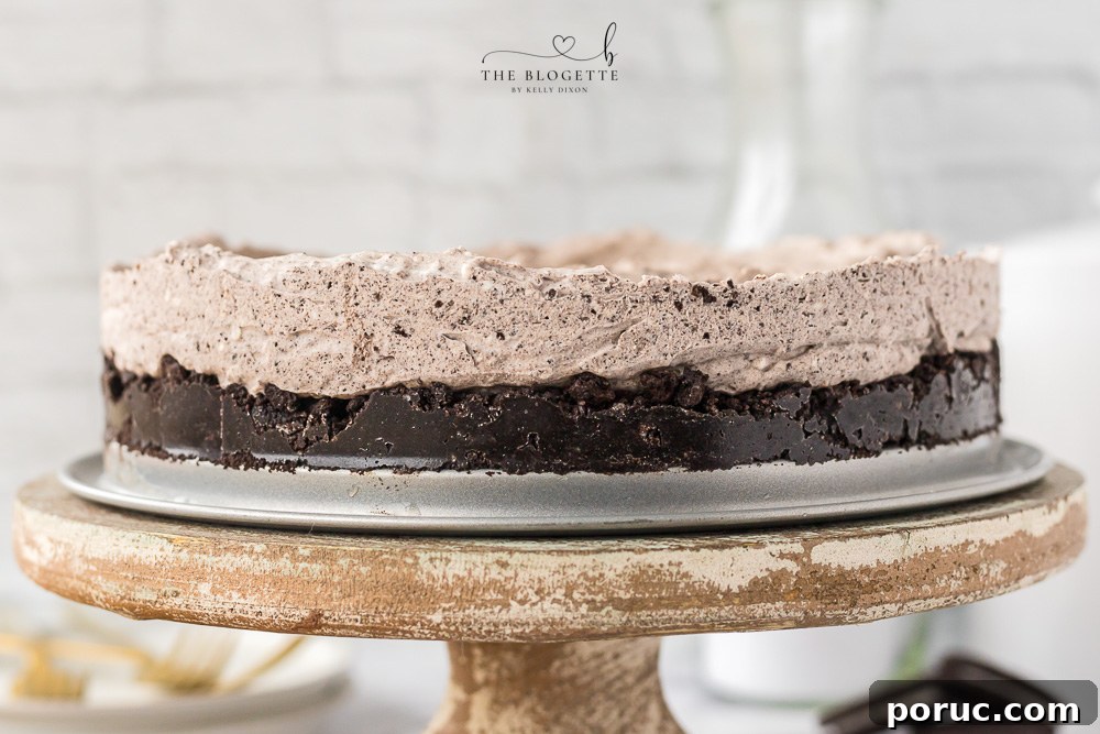 No Bake Oreo Cheesecake
