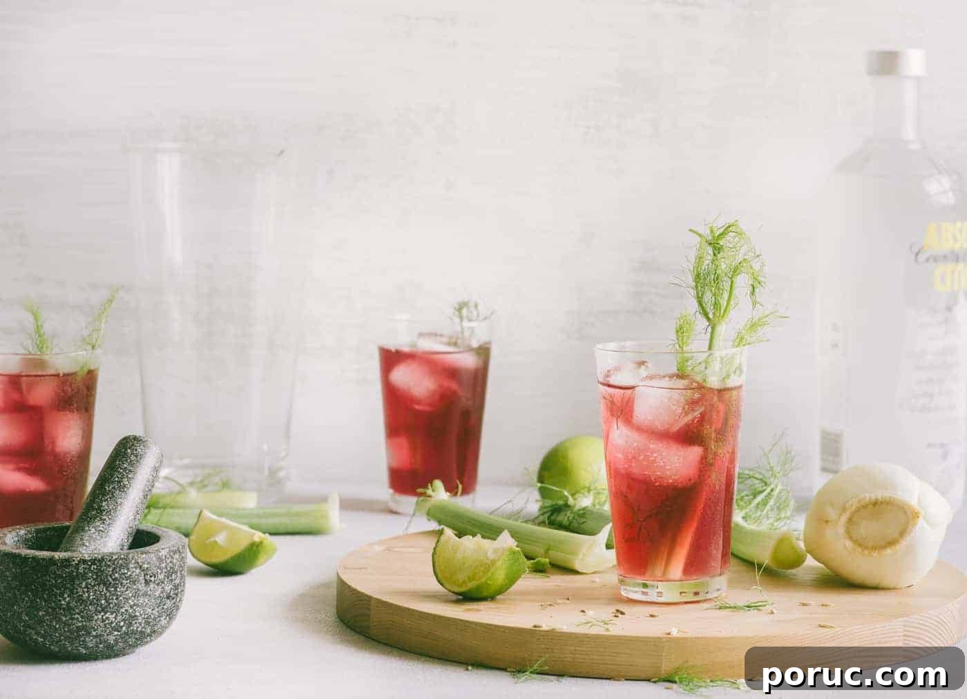 Cranberry Fennel Sparkling Refresher Recipe 5 fennel cocktail