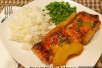 Sweet and Spicy Salmon Recipe: Sticky Glazed Salmon Fillets