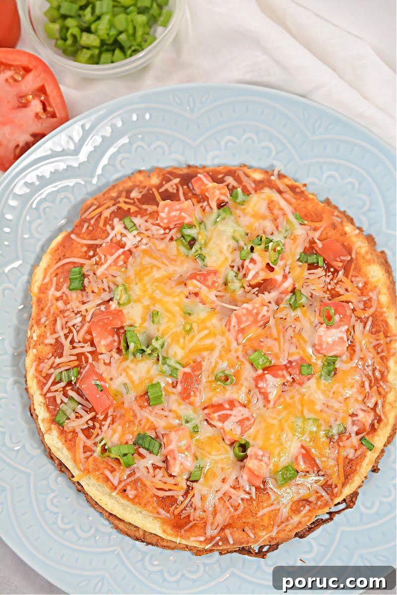 Keto Mexican Pizza Recipe Inspired by Taco Bell 2 Keto Taco Bell Mexican Pizza