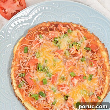 Keto Taco Bell Mexican Pizza