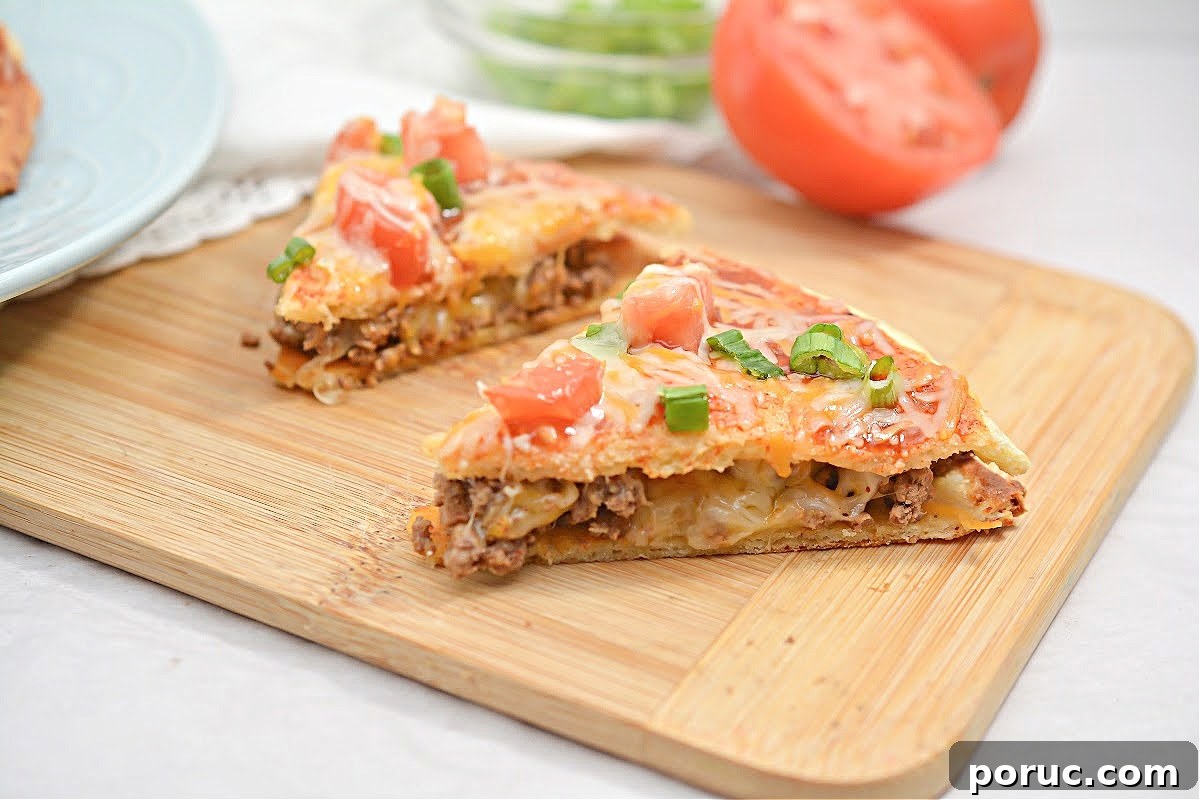 Keto Mexican Pizza Recipe Inspired by Taco Bell 8 Keto Taco Bell Mexican Pizza