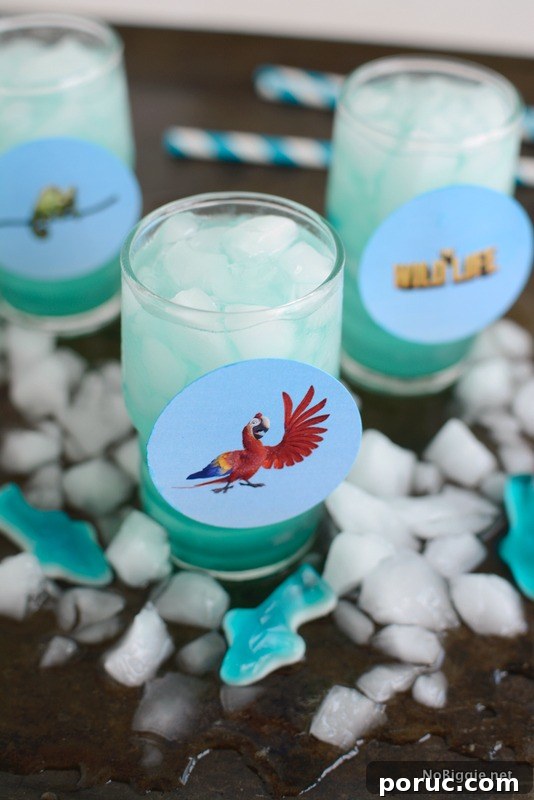 Tropical Blue Ocean Party Punch Recipe for Summer Gatherings 7 The Wild Life party punch | NoBiggie/net