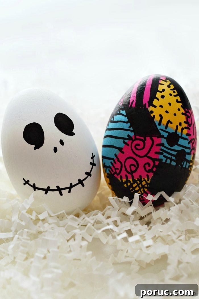 Nightmare Before Christmas Easter Eggs