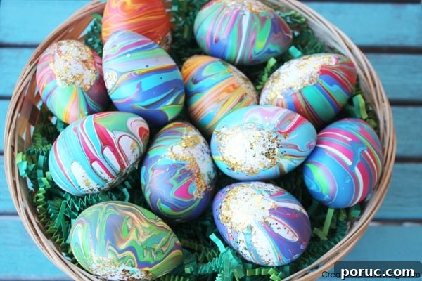 Marbled Easter Eggs