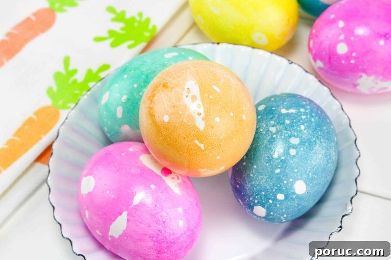 Oil-based Easter Eggs