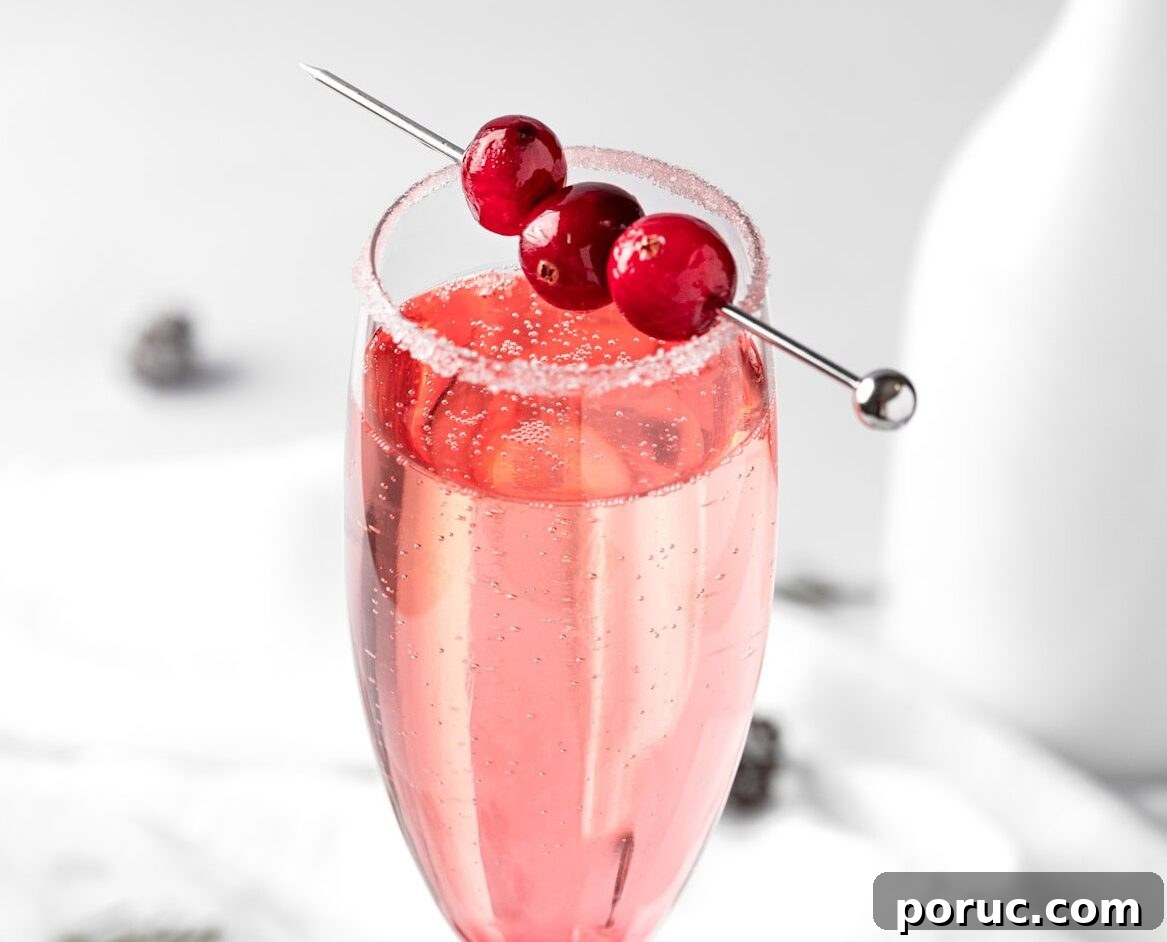 13 Quick Cocktails You Can Mix at Home Tonight 12 Cranberry Mimosa