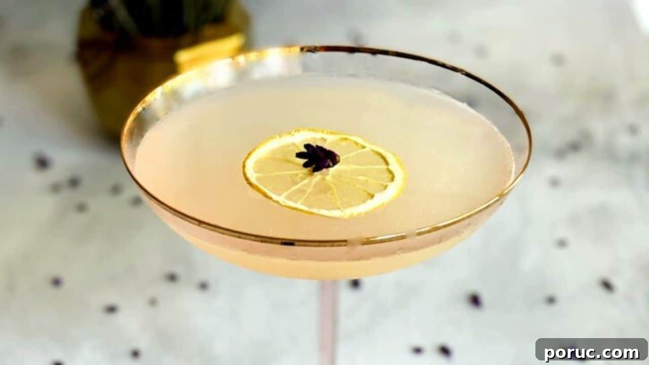13 Quick Cocktails You Can Mix at Home Tonight 6 Lavender Lemon Drop