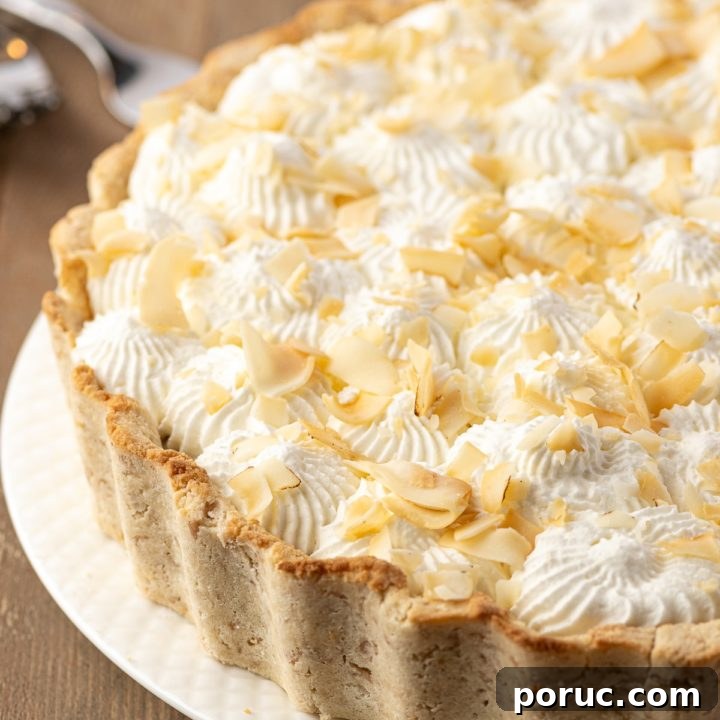 Keto Coconut Cream Pie