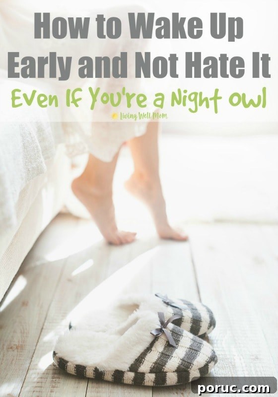 Tired of dreading early mornings? Or not sleeping well? This all-natural solution will help you wake up early, fall asleep quicker, and sleep better! (Nope, it's not coffee or supplements either.) If it worked for this mom with four kids, it can work for you!