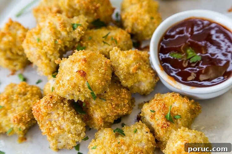 13 Nutritious, Kid-Approved Dinner Ideas 9 Quinoa Chicken Nuggets Recipe 3