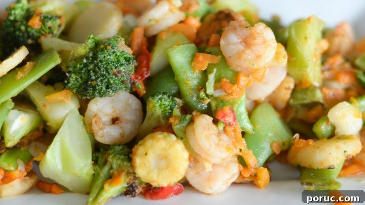 Image for Air Fryer Shrimp and Vegetables