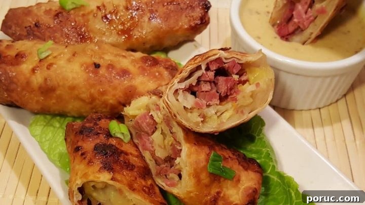 Image for Air Fryer New York Style Egg Rolls (Shrimp & Pork)