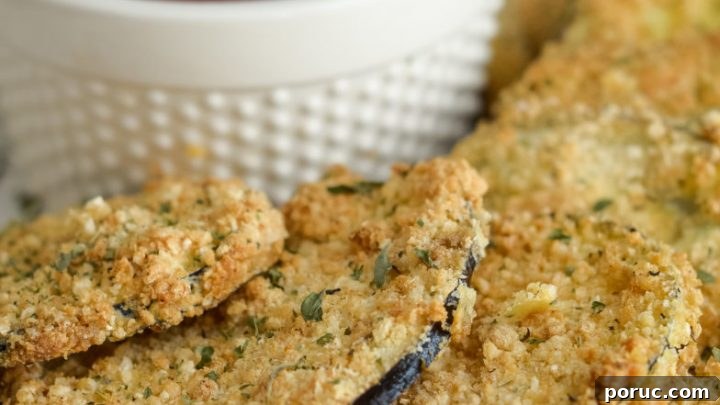 Image for How to Make Air Fried Eggplant (Gluten-Free)