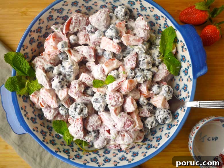 Paleo Coconut Cream with Mixed Berries (Gluten-Free) 5 Mixed Berries and Cream