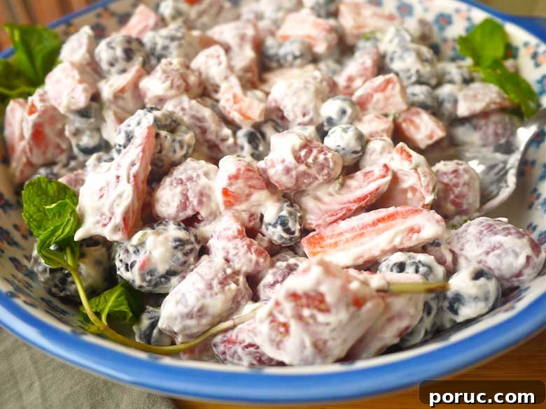 Paleo Coconut Cream with Mixed Berries (Gluten-Free) 7 Mixed Berries and Cream - whipped cream