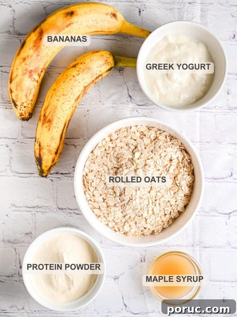 Cinnamon Roll Baked Oats with Cream Cheese Swirl 3 Ingredients in Protein Granola Bars