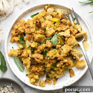Southern Cornbread Dressing Recipe — Classic Holiday Side Dish 13 img 47838 13