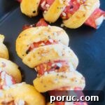 Savory Crescent Salami Roll-Ups for Appetizers and Parties 17 Crescent Wrapped Salami Rolls