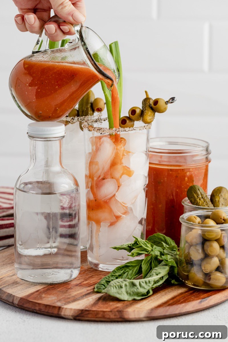 Traeger Bloody Mary Mix Recipe for Smoky Grill-Fired Cocktails 11 Traeger Roasted Garlic Bloody Mary Mix