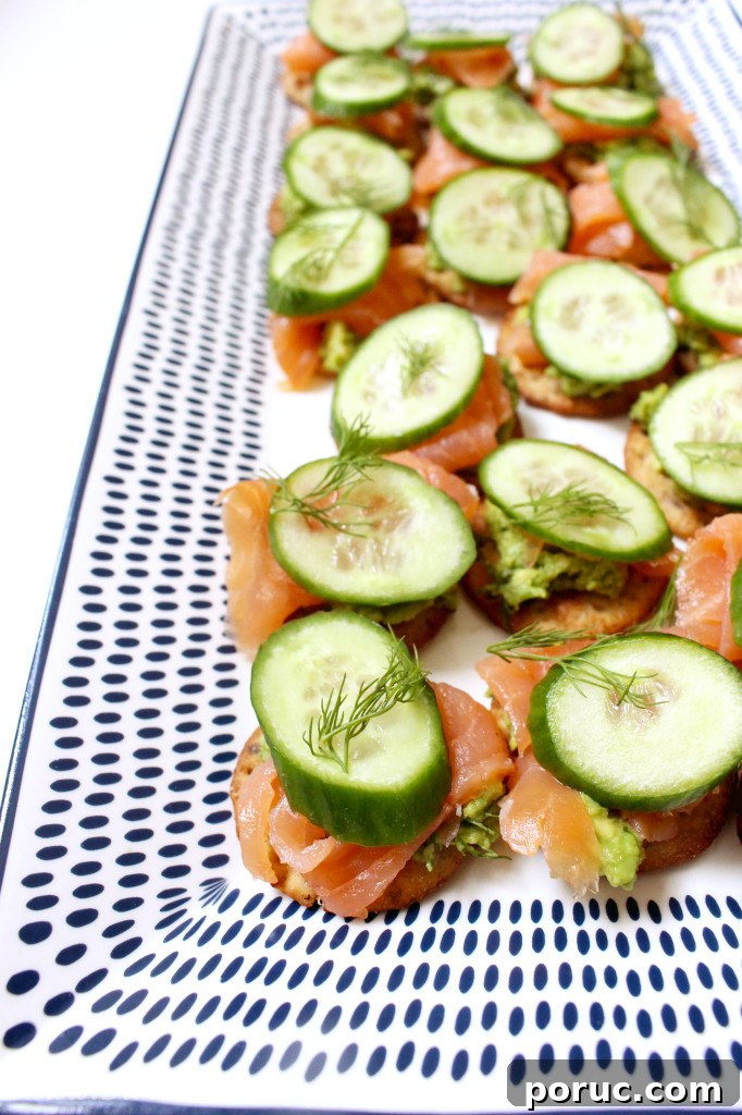 Brunch with Friends: Smoked Salmon and Avocado Crostini Recipe 7 Smoked Salmon Avocado Crostini