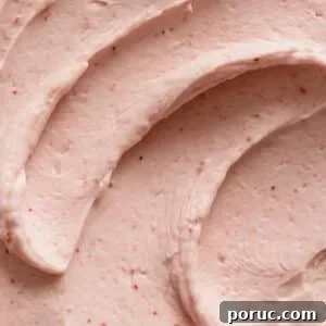 Raspberry buttercream.