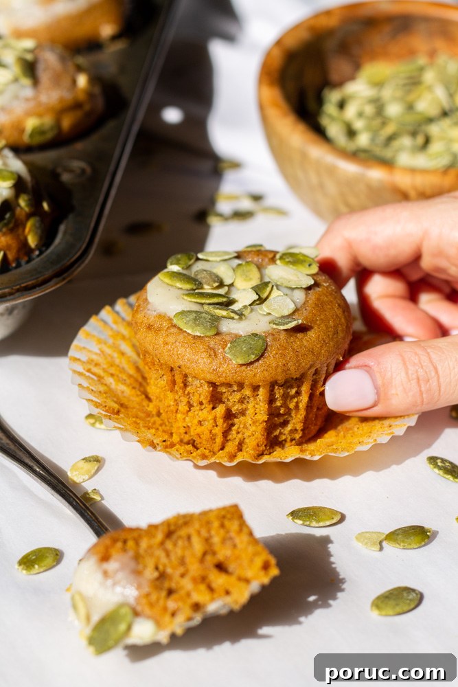 Pumpkin Cream Cheese Muffins with Cinnamon Swirl Recipe 12 pumpkin cream cheese muffins