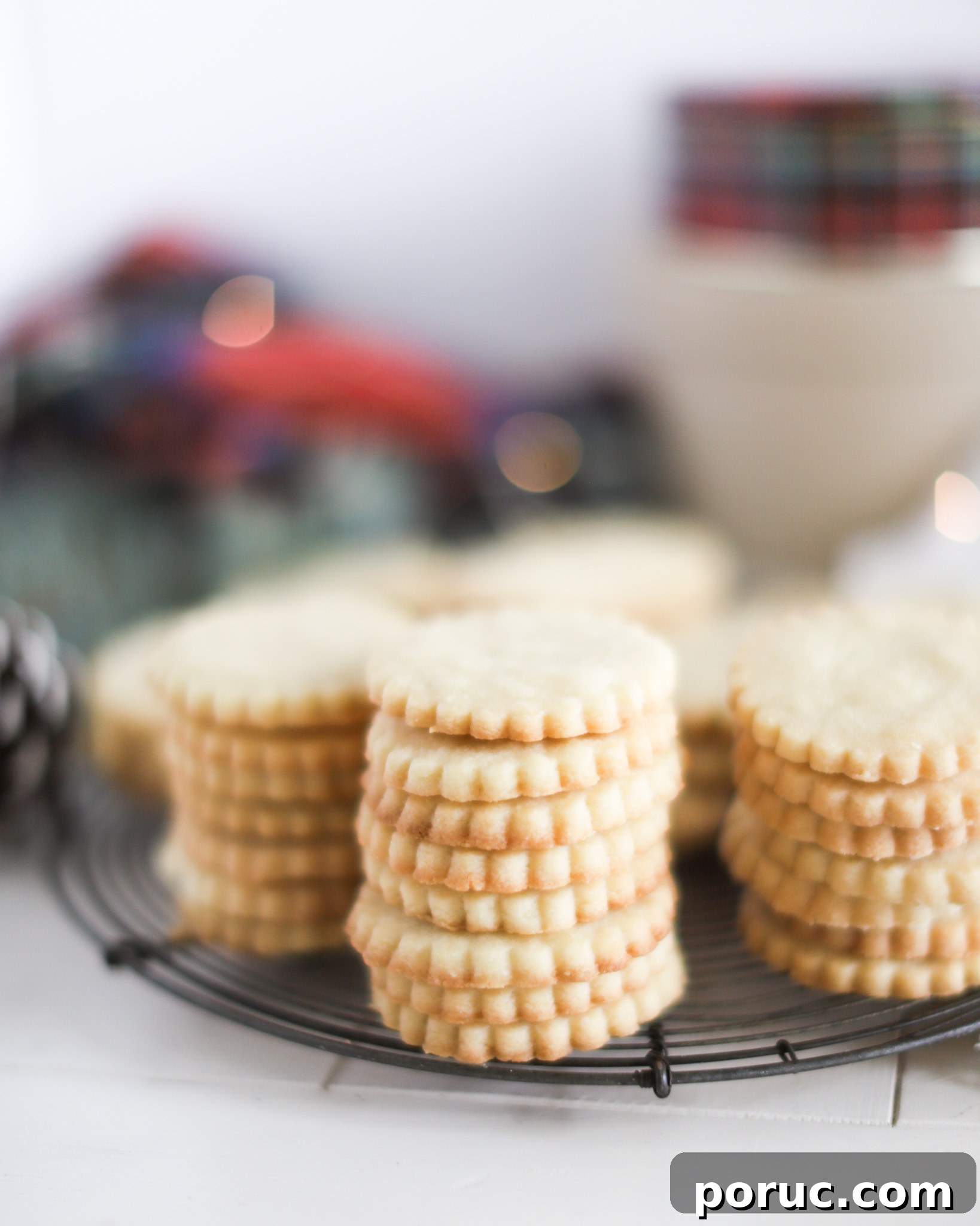 Perfect Homemade Shortbread Cookies Recipe 2 shortbread cookies
